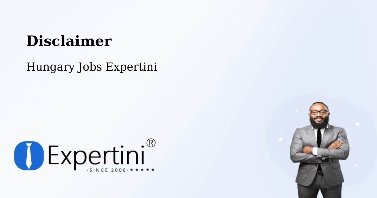 Disclaimer – Révfülöp - Hungary Jobs Expertini